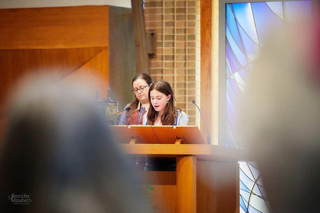 Shira: Bat Mitzvah at Congregation Beth Tikvah in Worthington