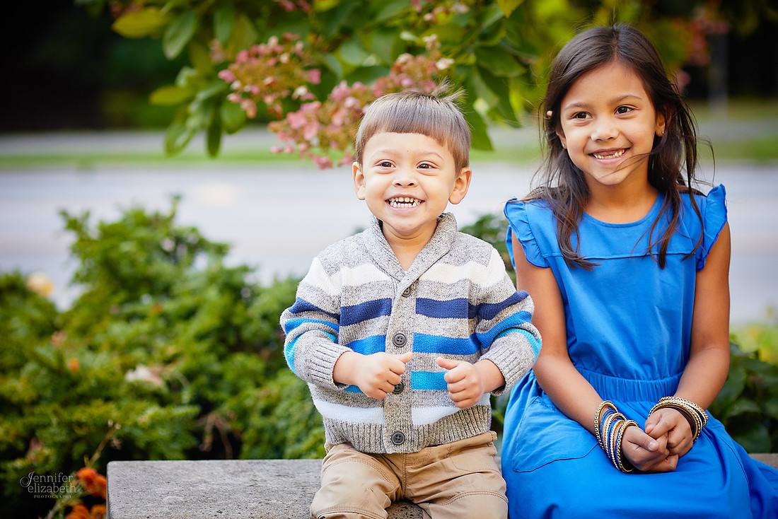 The G Family: Portrait Session at the Irish Cultural Garden