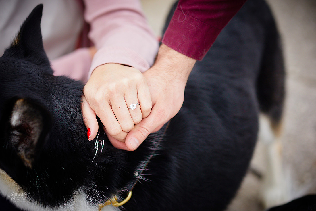 Tara & Pat: Engagement Session at the Cleveland Museum of Art and Wade Oval
