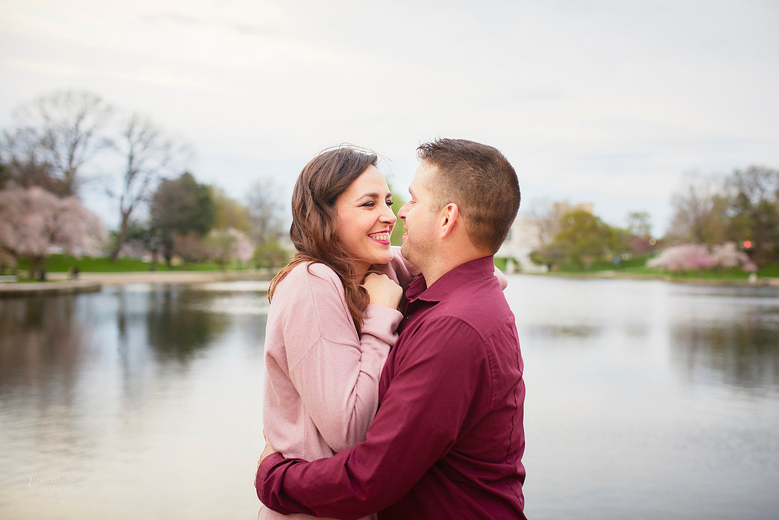 Tara & Pat: Engagement Session at the Cleveland Museum of Art and Wade Oval