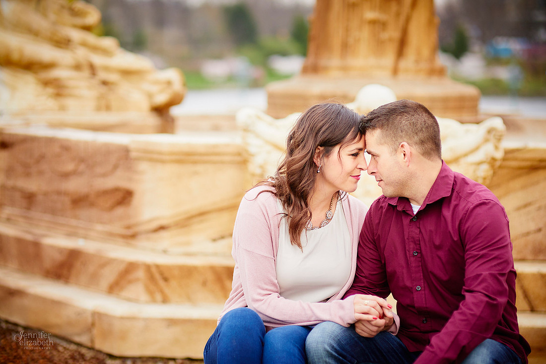 Tara & Pat: Engagement Session at the Cleveland Museum of Art and Wade Oval