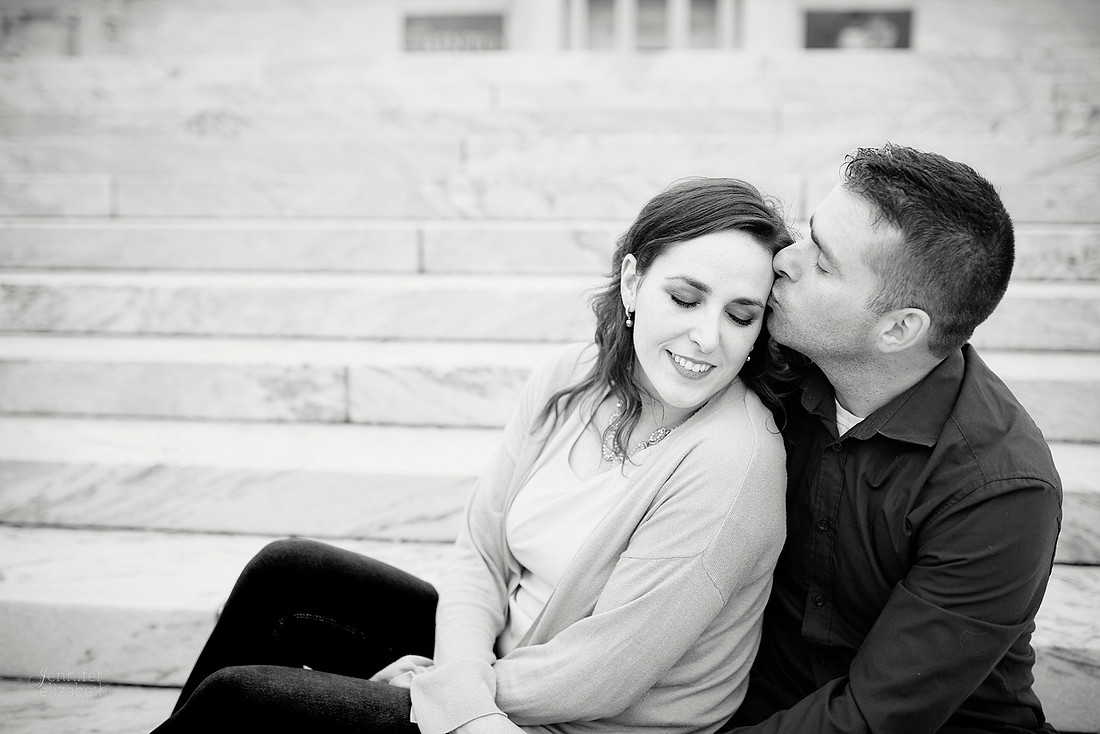 Tara & Pat: Engagement Session at the Cleveland Museum of Art and Wade Oval