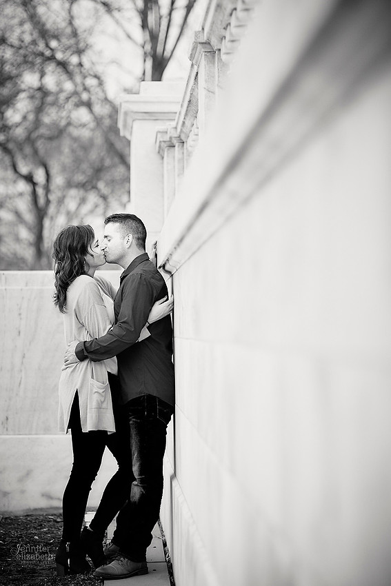 Tara & Pat: Engagement Session at the Cleveland Museum of Art and Wade Oval