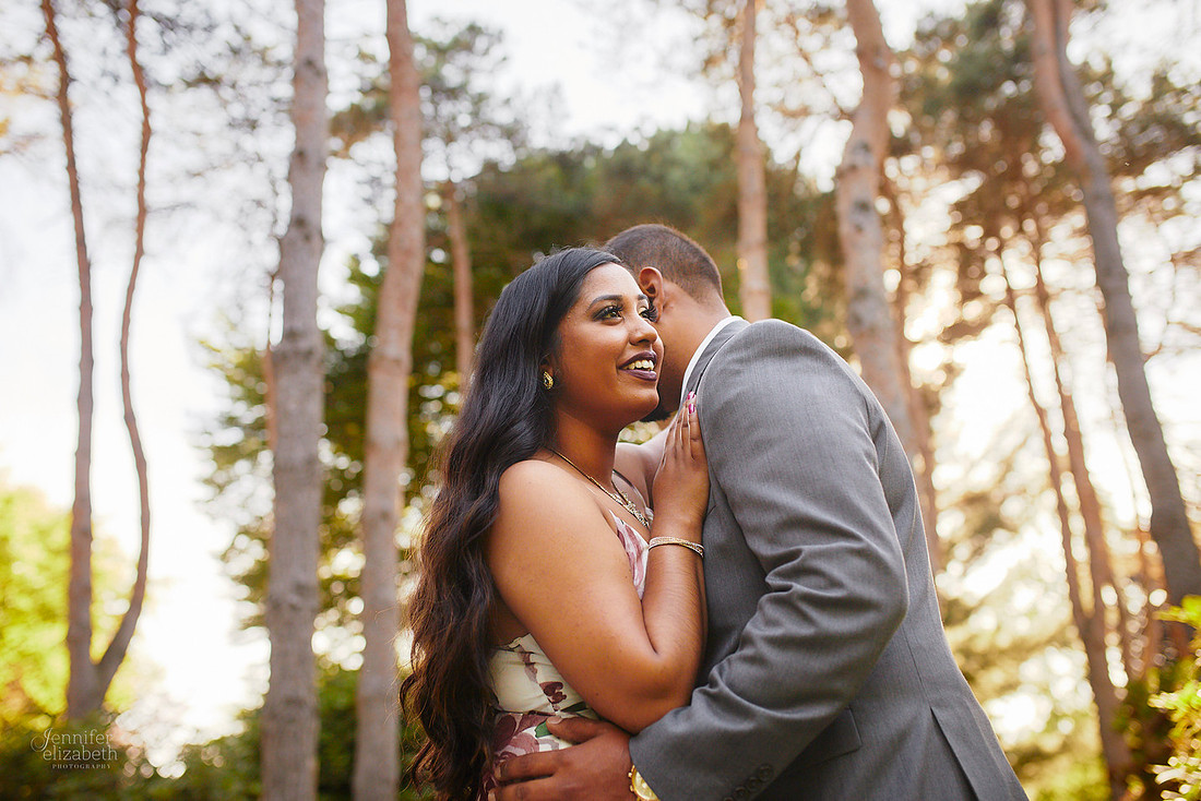 Stephanie & Vick: Engagement at Schoepfle Gardens