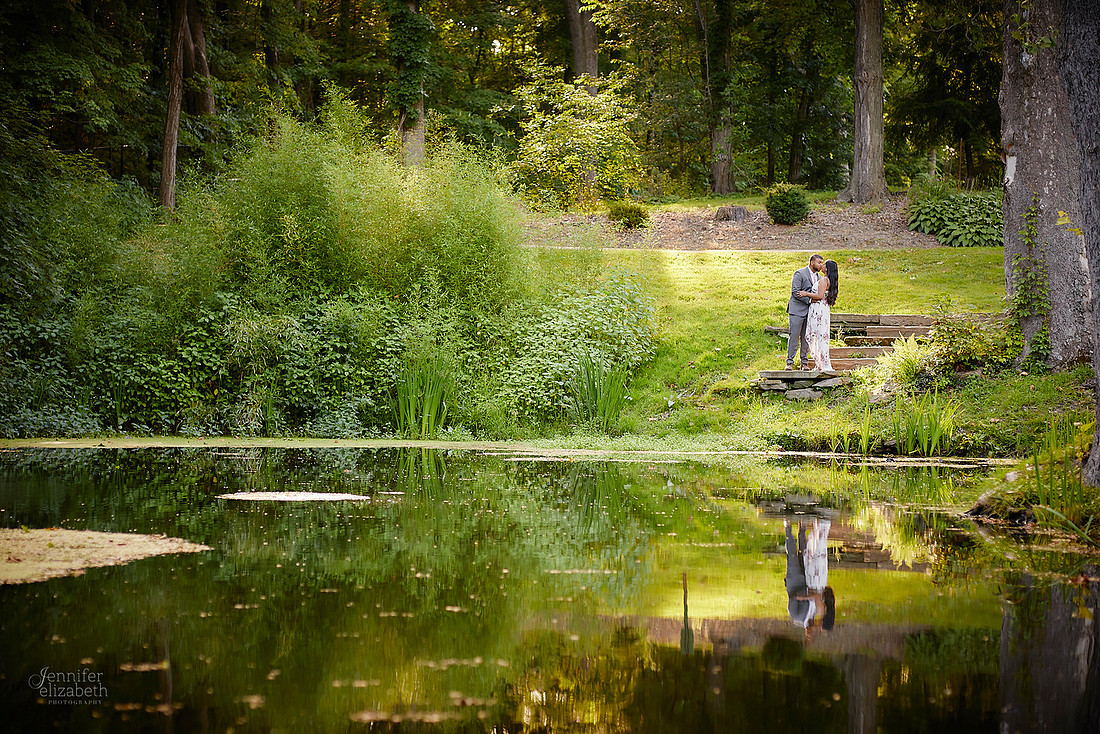 Stephanie & Vick: Engagement at Schoepfle Gardens