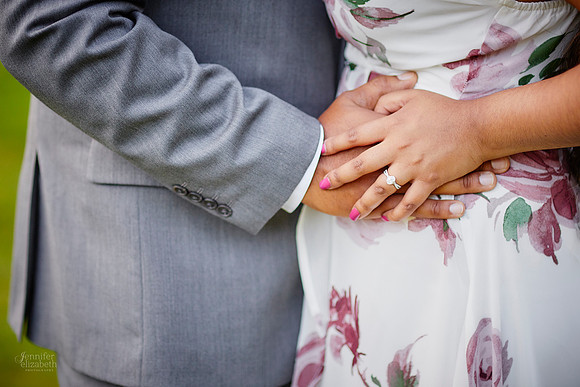 Stephanie & Vick: Engagement at Schoepfle Gardens