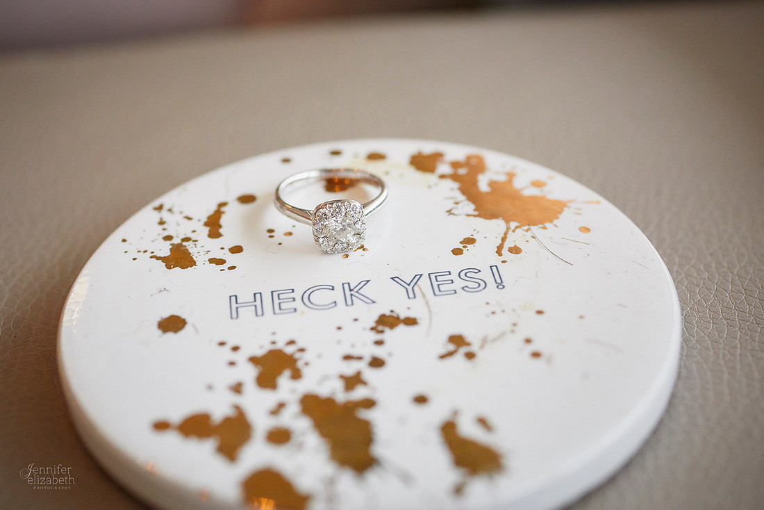 Chrissy and Mike's Spring Wedding at the Cleveland Airport Marriott Hotel
