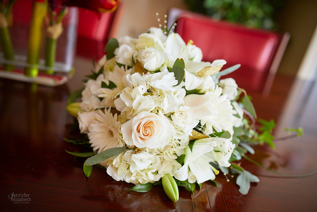 Chrissy and Mike's Spring Wedding at the Cleveland Airport Marriott Hotel