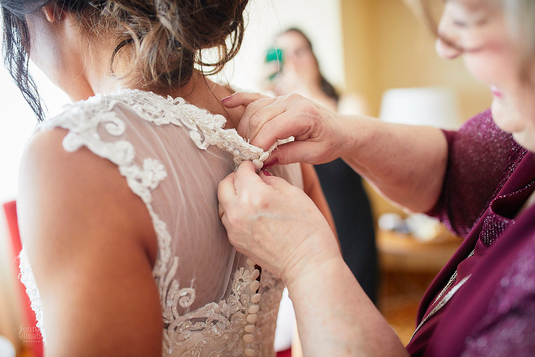 Chrissy and Mike's Spring Wedding at the Cleveland Airport Marriott Hotel