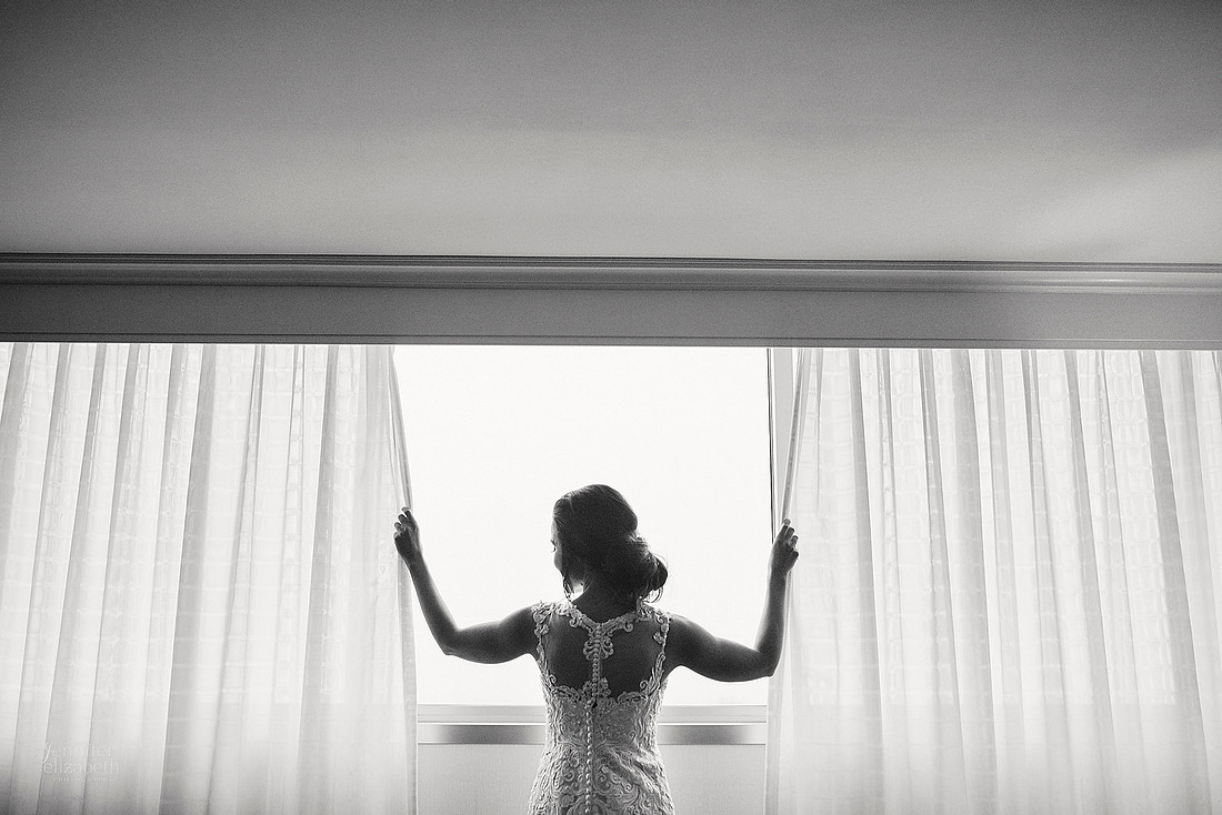 Chrissy and Mike's Spring Wedding at the Cleveland Airport Marriott Hotel