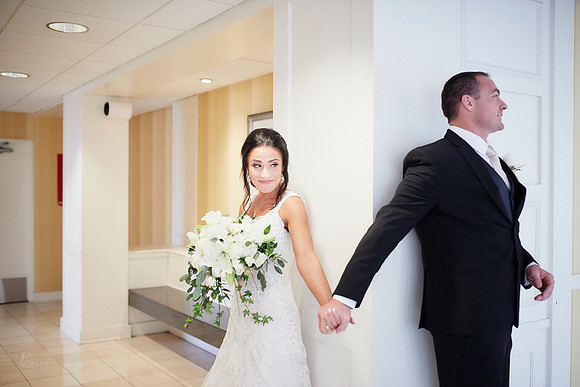 Chrissy and Mike's Spring Wedding at the Cleveland Airport Marriott Hotel