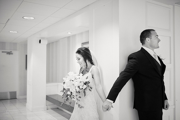 Chrissy and Mike's Spring Wedding at the Cleveland Airport Marriott Hotel