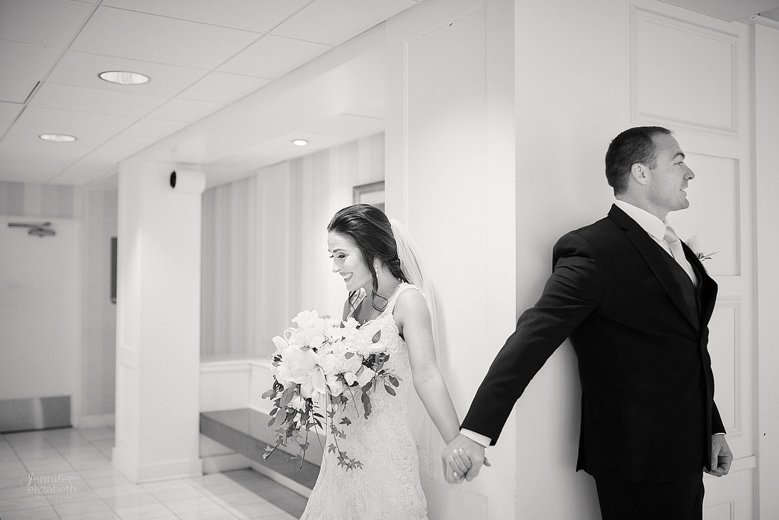 Chrissy and Mike's Spring Wedding at the Cleveland Airport Marriott Hotel