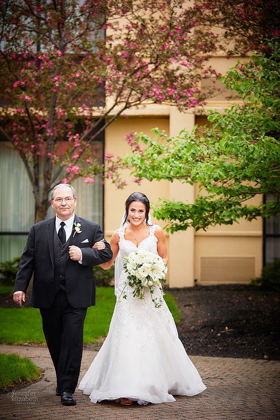 Chrissy and Mike's Spring Wedding at the Cleveland Airport Marriott Hotel