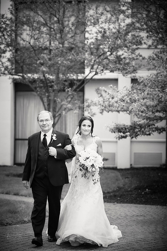 Chrissy and Mike's Spring Wedding at the Cleveland Airport Marriott Hotel