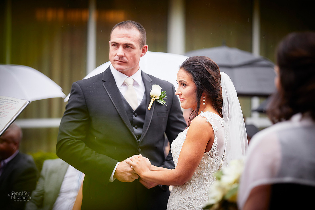 Chrissy and Mike's Spring Wedding at the Cleveland Airport Marriott Hotel