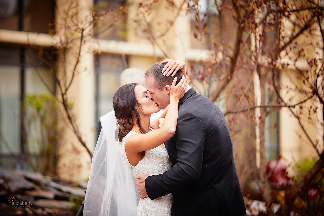Chrissy and Mike's Spring Wedding at the Cleveland Airport Marriott Hotel