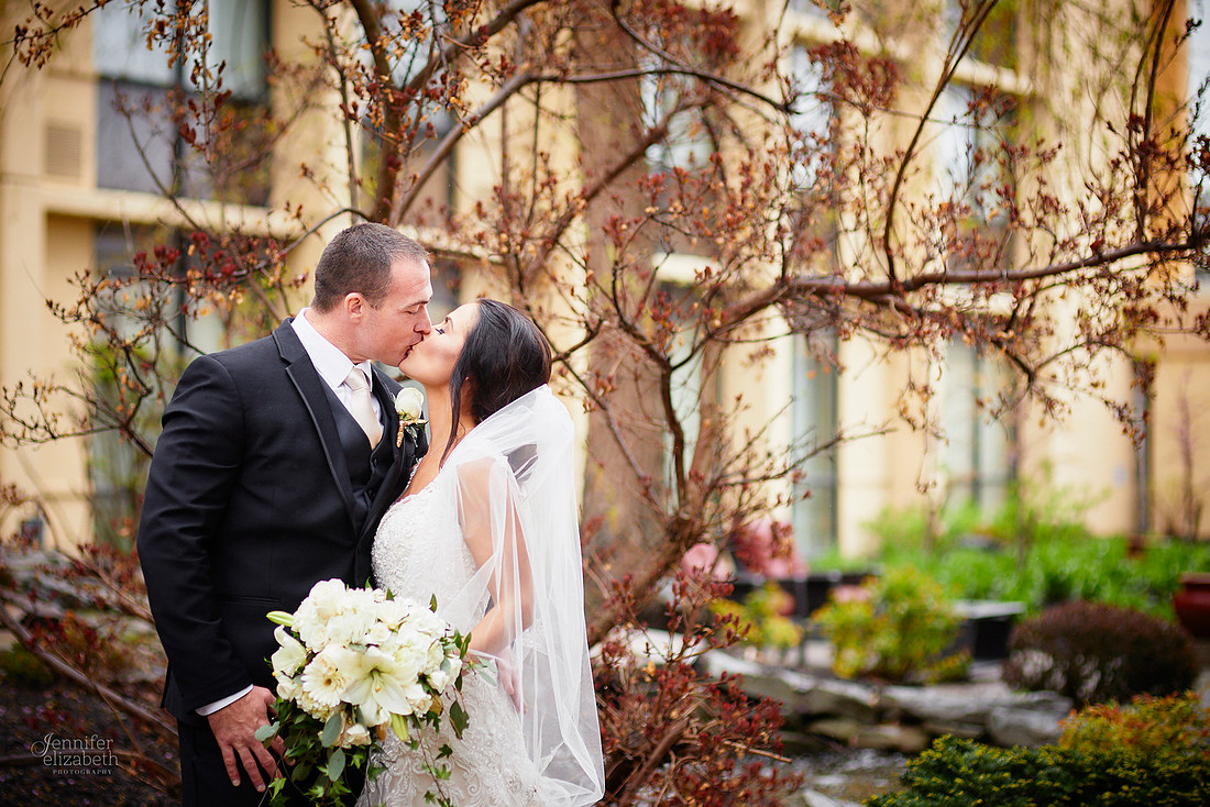 Chrissy and Mike's Spring Wedding at the Cleveland Airport Marriott Hotel