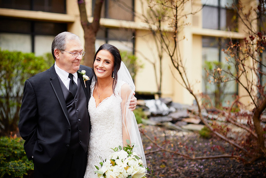 Chrissy and Mike's Spring Wedding at the Cleveland Airport Marriott Hotel
