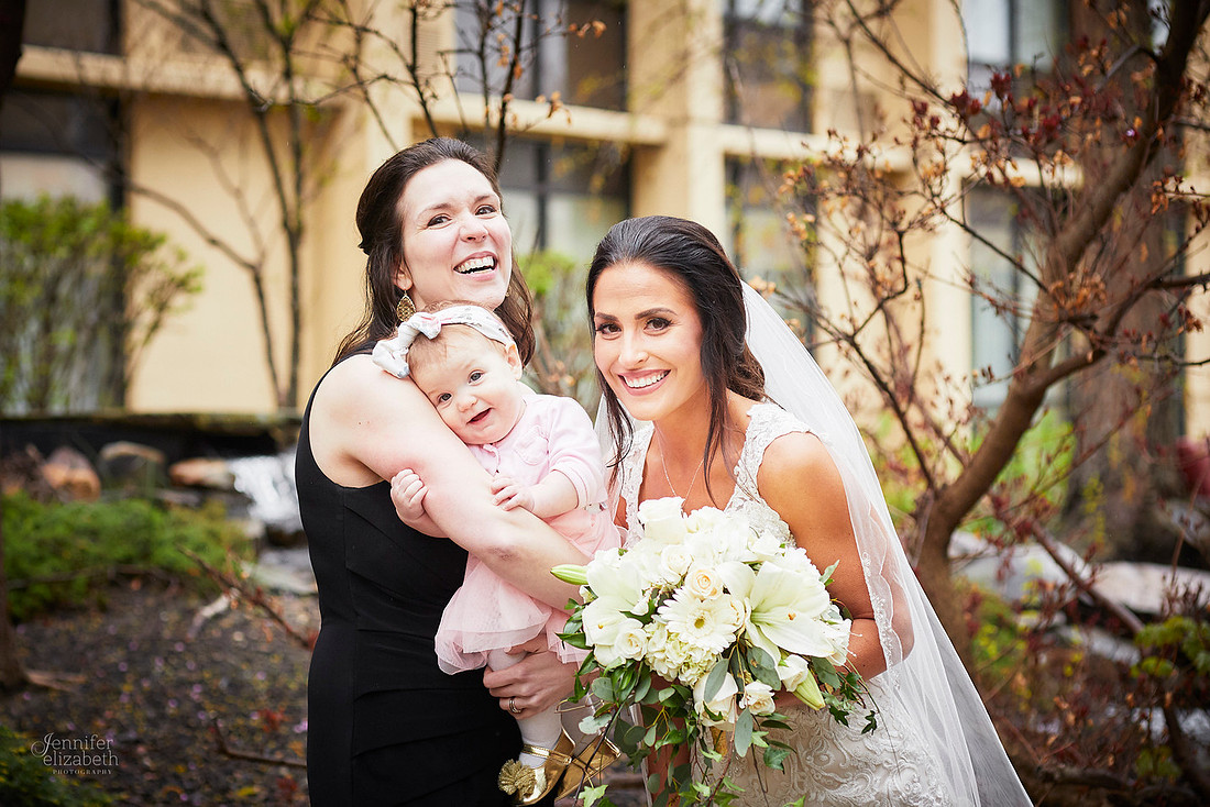 Chrissy and Mike's Spring Wedding at the Cleveland Airport Marriott Hotel
