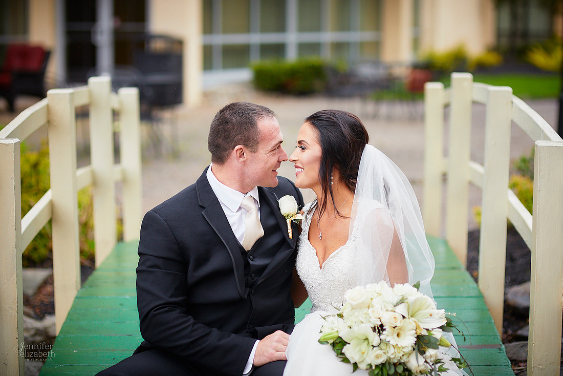 Chrissy and Mike's Spring Wedding at the Cleveland Airport Marriott Hotel
