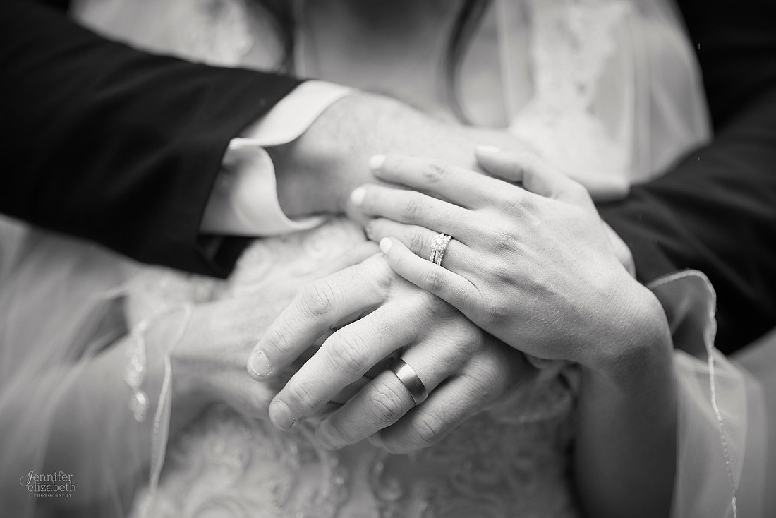 Chrissy and Mike's Spring Wedding at the Cleveland Airport Marriott Hotel
