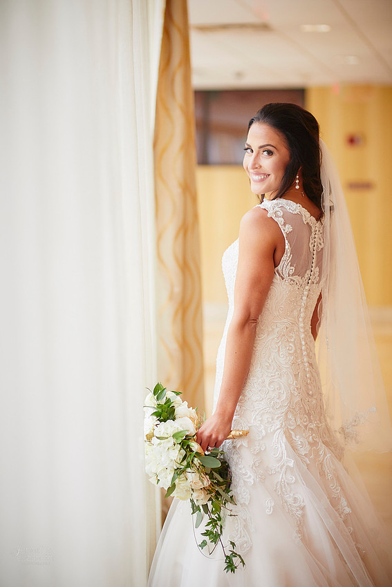 Chrissy and Mike's Spring Wedding at the Cleveland Airport Marriott Hotel