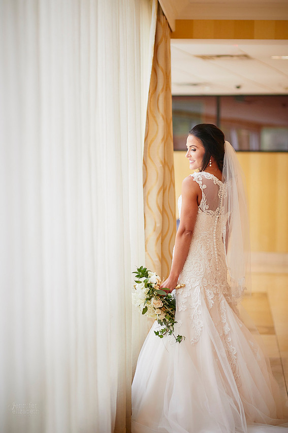 Chrissy and Mike's Spring Wedding at the Cleveland Airport Marriott Hotel