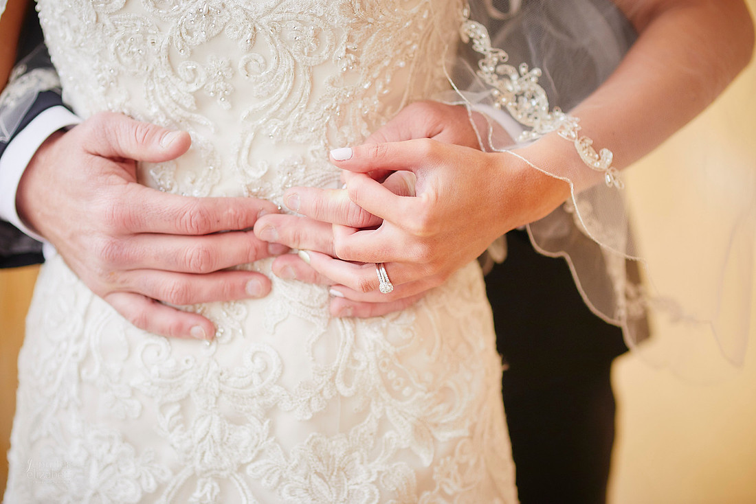Chrissy and Mike's Spring Wedding at the Cleveland Airport Marriott Hotel
