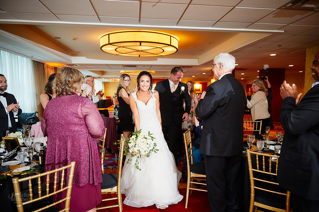 Chrissy and Mike's Spring Wedding at the Cleveland Airport Marriott Hotel