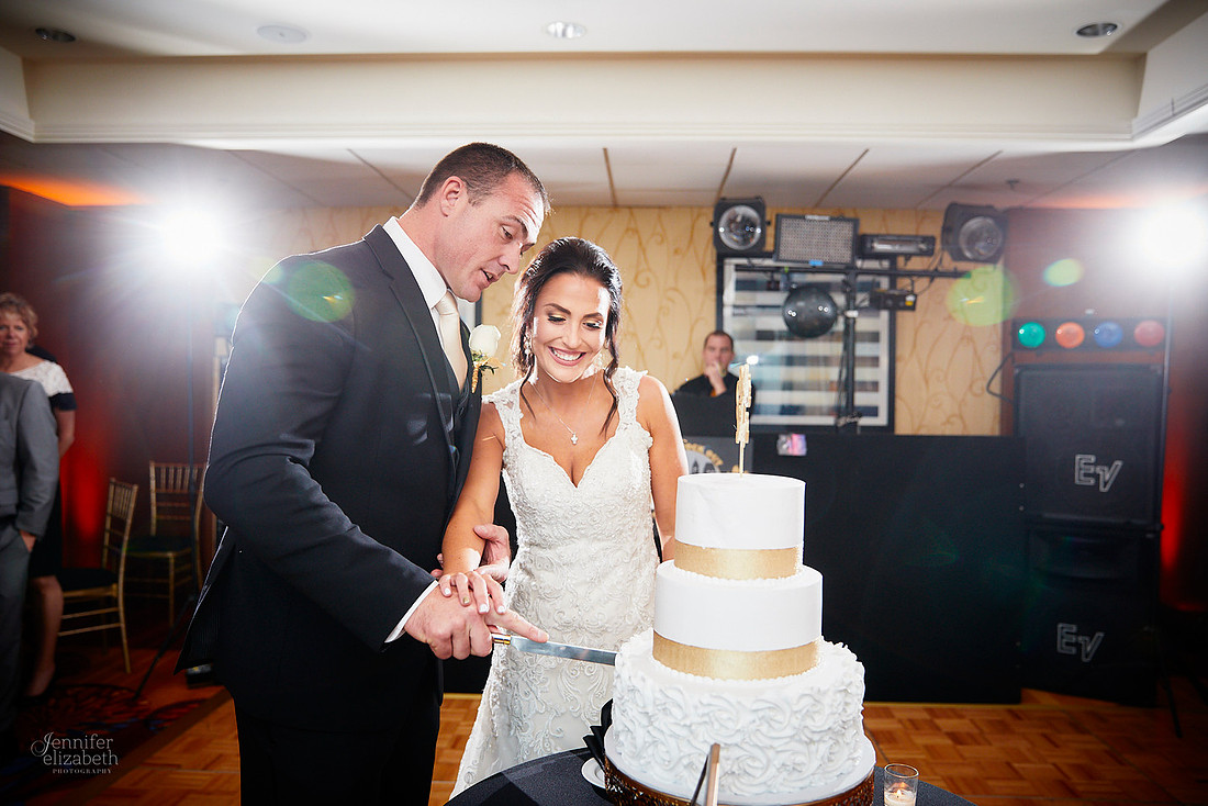 Chrissy and Mike's Spring Wedding at the Cleveland Airport Marriott Hotel