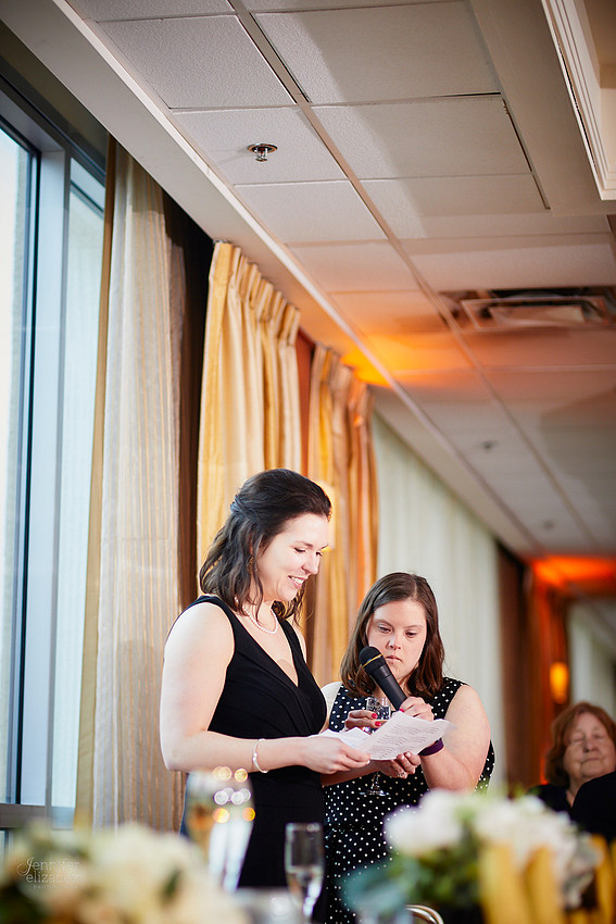 Chrissy and Mike's Spring Wedding at the Cleveland Airport Marriott Hotel