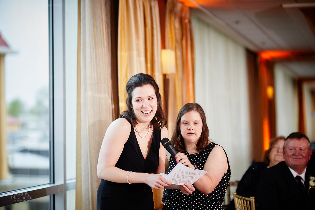 Chrissy and Mike's Spring Wedding at the Cleveland Airport Marriott Hotel