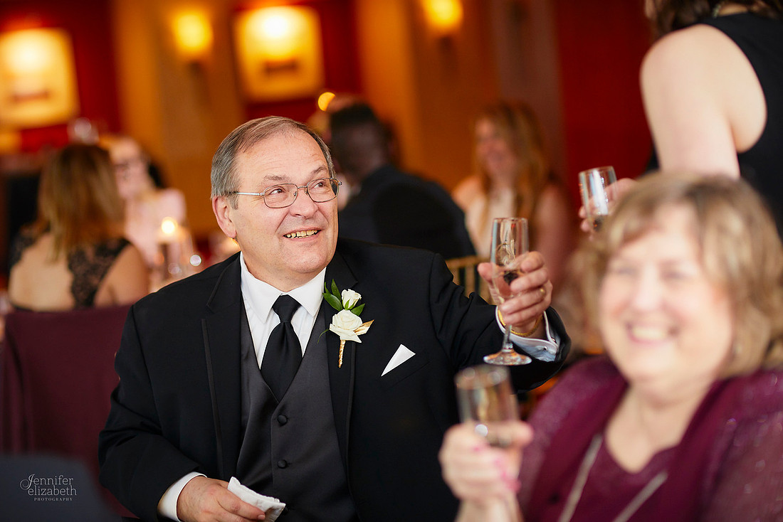 Chrissy and Mike's Spring Wedding at the Cleveland Airport Marriott Hotel