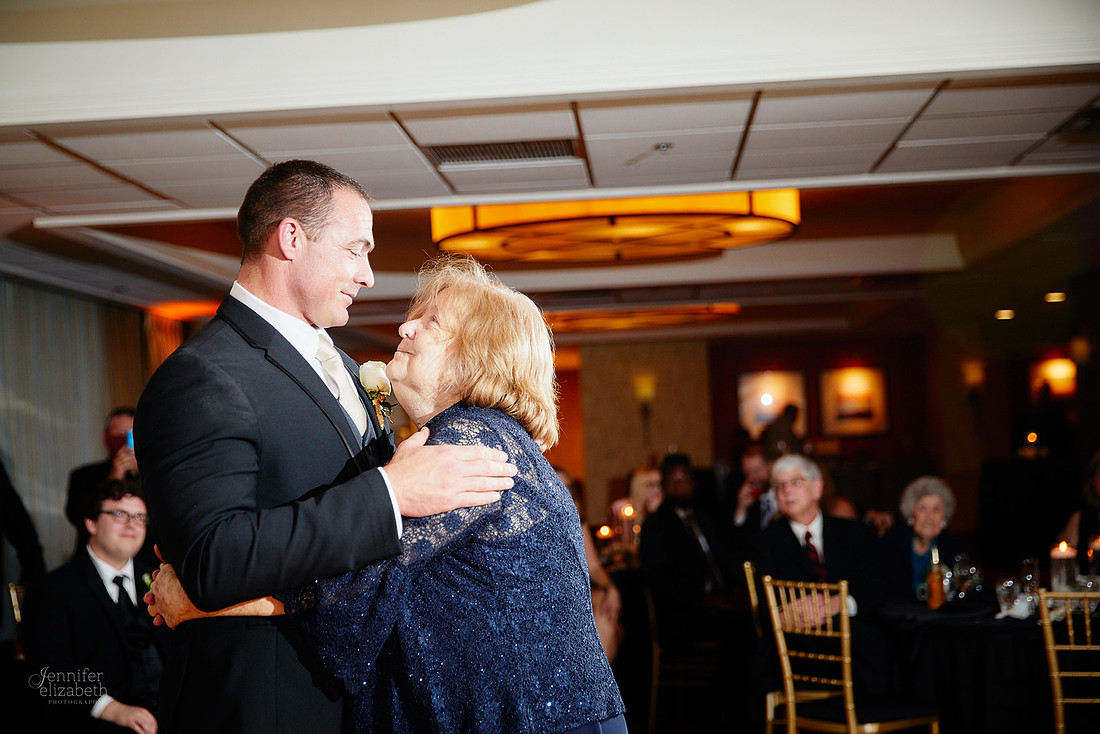 Chrissy and Mike's Spring Wedding at the Cleveland Airport Marriott Hotel
