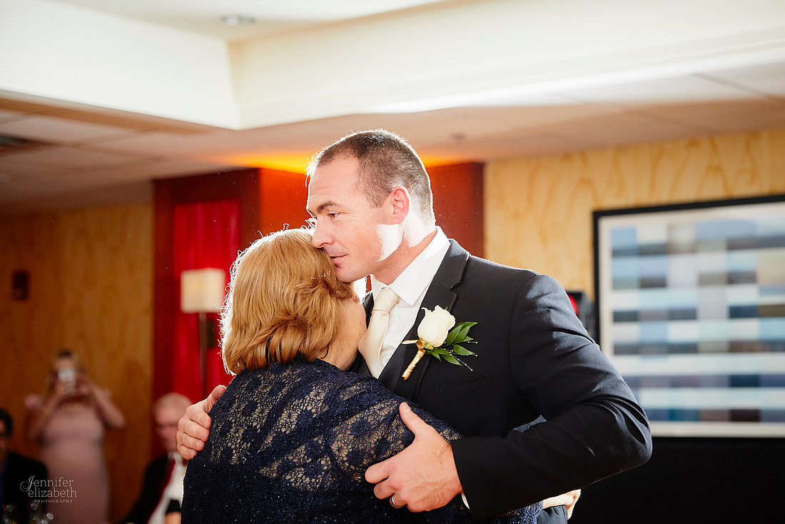 Chrissy and Mike's Spring Wedding at the Cleveland Airport Marriott Hotel