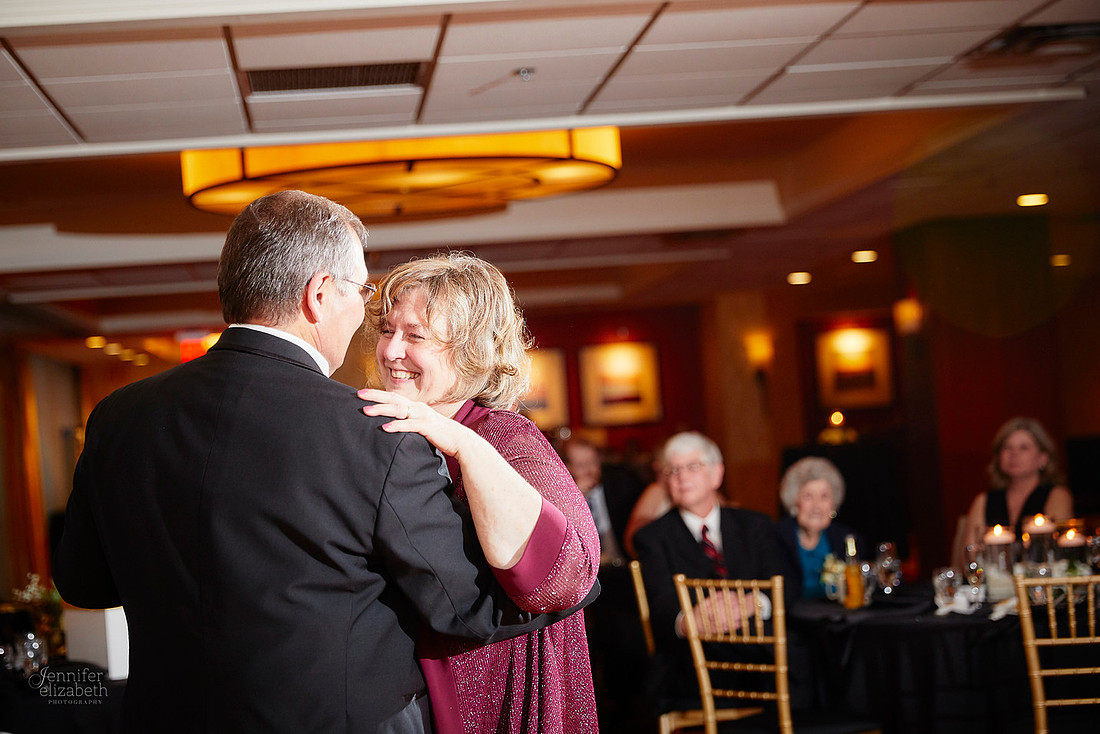 Chrissy and Mike's Spring Wedding at the Cleveland Airport Marriott Hotel