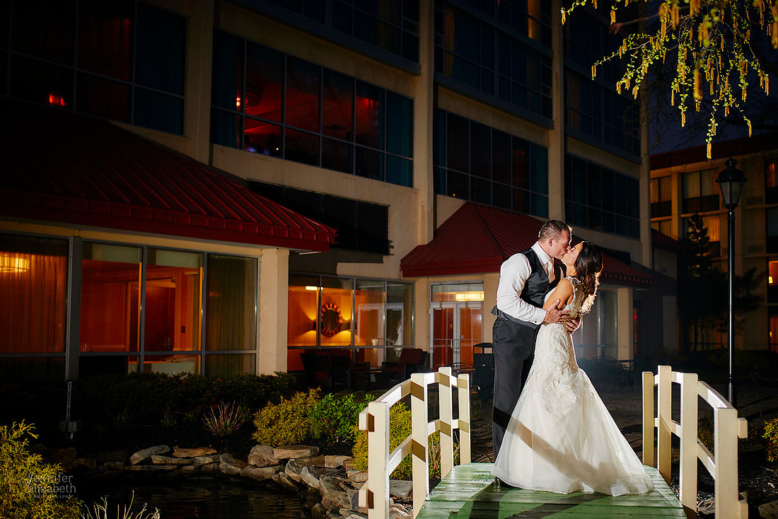 Chrissy and Mike's Spring Wedding at the Cleveland Airport Marriott Hotel