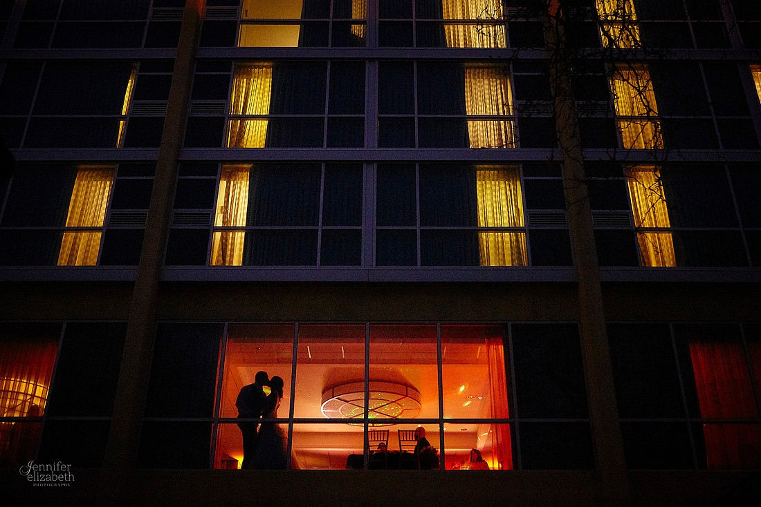 Chrissy and Mike's Spring Wedding at the Cleveland Airport Marriott Hotel