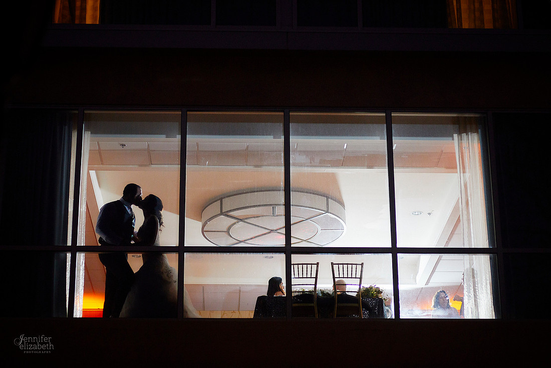 Chrissy and Mike's Spring Wedding at the Cleveland Airport Marriott Hotel