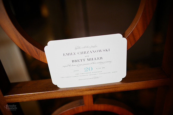 Emily & Brett: Great Lakes Science Center Wedding in Cleveland