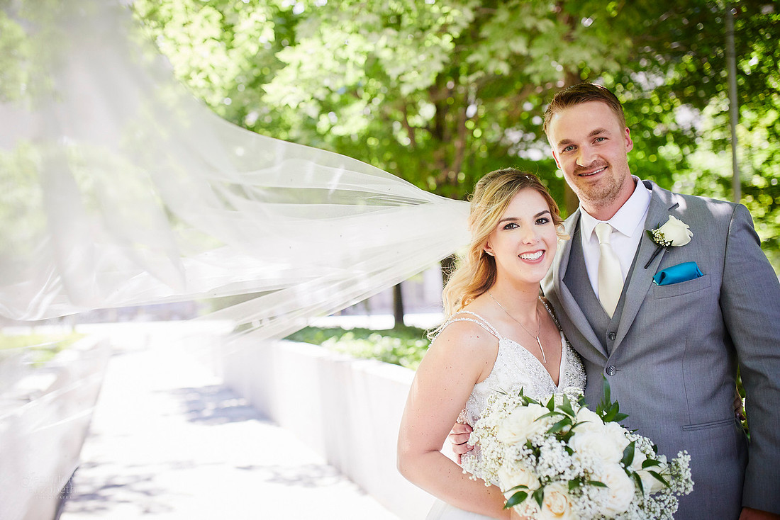 Emily & Brett: Great Lakes Science Center Wedding in Cleveland