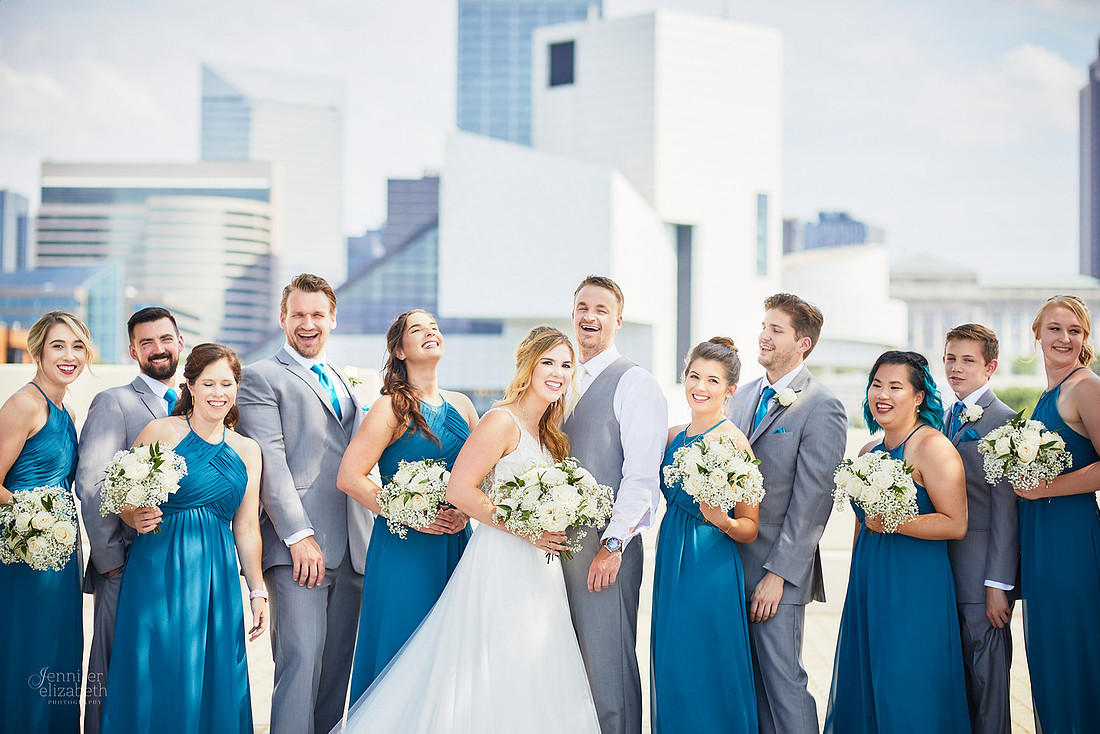 Emily & Brett: Great Lakes Science Center Wedding in Cleveland
