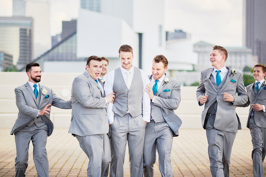 Emily & Brett: Great Lakes Science Center Wedding in Cleveland