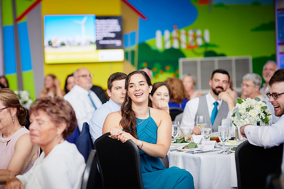 Emily & Brett: Great Lakes Science Center Wedding in Cleveland