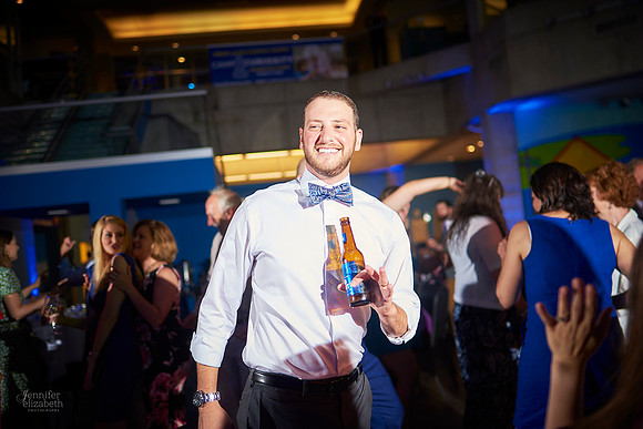 Emily & Brett: Great Lakes Science Center Wedding in Cleveland