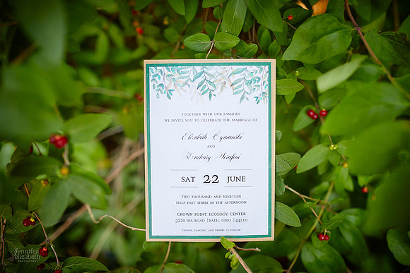 Liz & Zach: Wedding at Crown Point Ecology Center