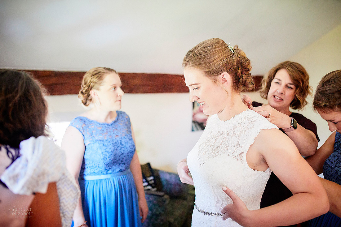 Liz & Zach: Wedding at Crown Point Ecology Center