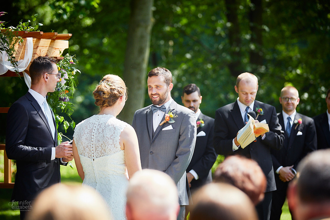 Liz & Zach: Wedding at Crown Point Ecology Center