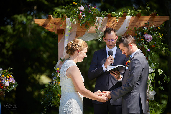 Liz & Zach: Wedding at Crown Point Ecology Center